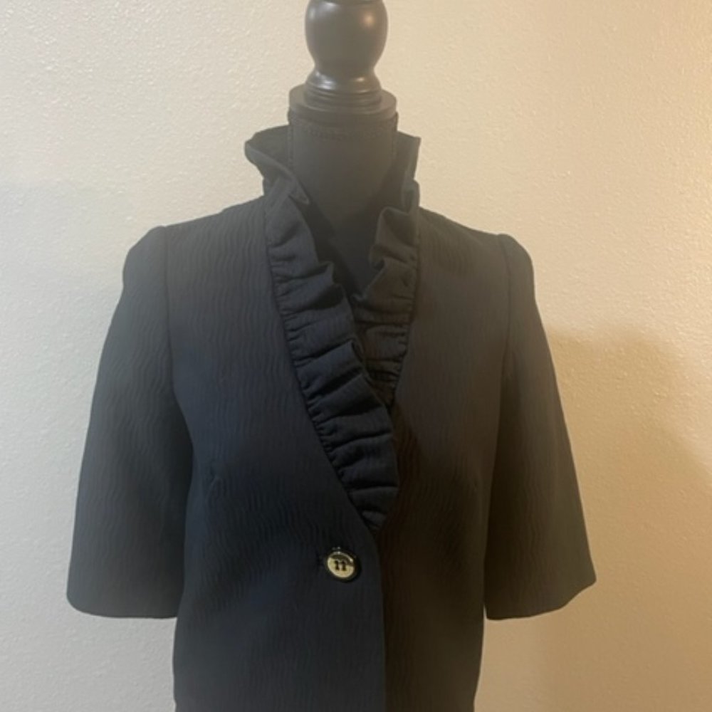 Milly of New York Black Jacket/Blazer Size 2